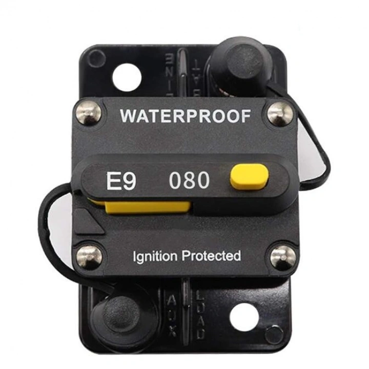 WATERPROOF 80A OTOMATİK DEVRE KESİCİ DC SİGORTA