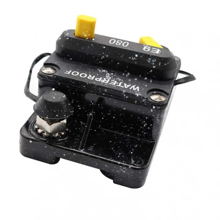 WATERPROOF 80A OTOMATİK DEVRE KESİCİ DC SİGORTA