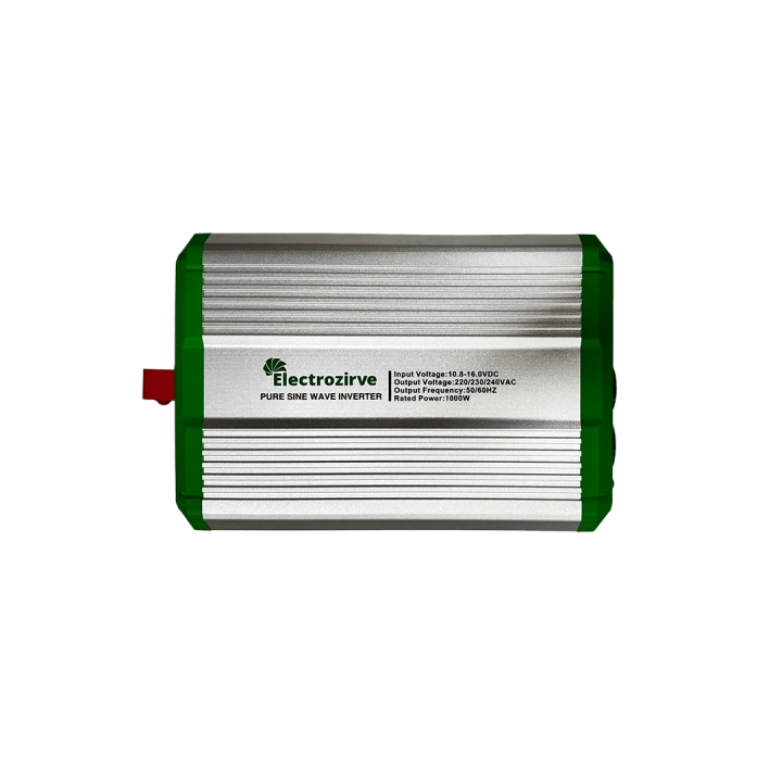 Electrozirve IC Serisi 12V 1000 Watt Tam Sinüs İnverter