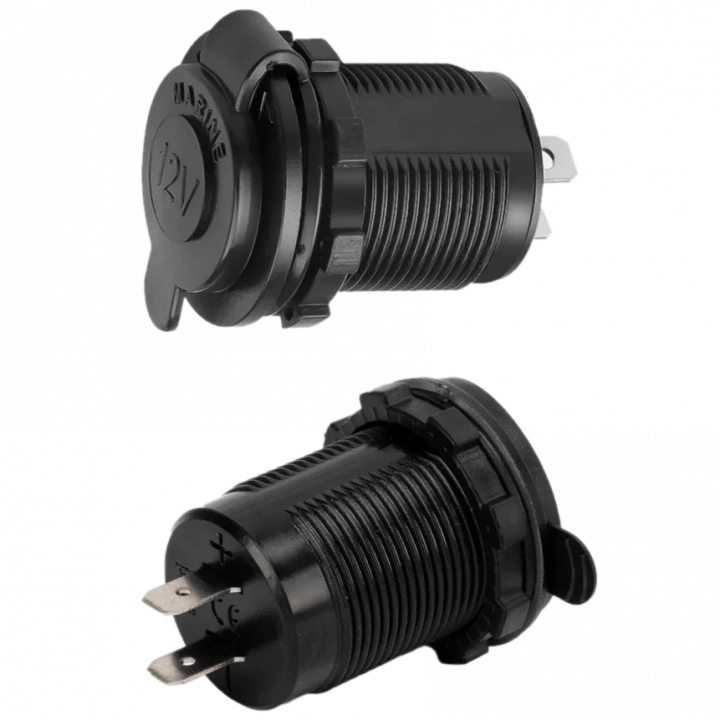 MLFR-YJ-DS1014 Çakmak Soketi Çakmaklık Dişi Pano Tip Ø30mm