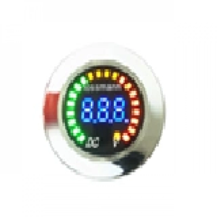 12V Voltmetre (METAL KASA)