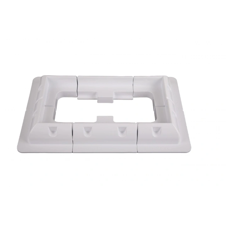 GÜNEŞ PANELİ MONTAJ BRAKET SET 6 PARÇA BEYAZ