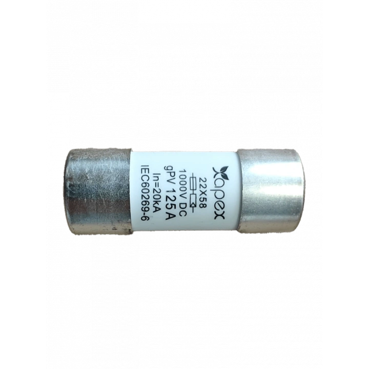 Apex DC Kartuş Sigorta 125A DC 1000V
