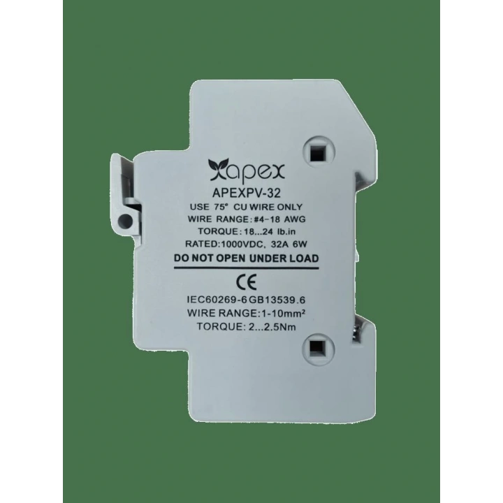 Apex DC Sigorta Yuvası 16A DC 1000V