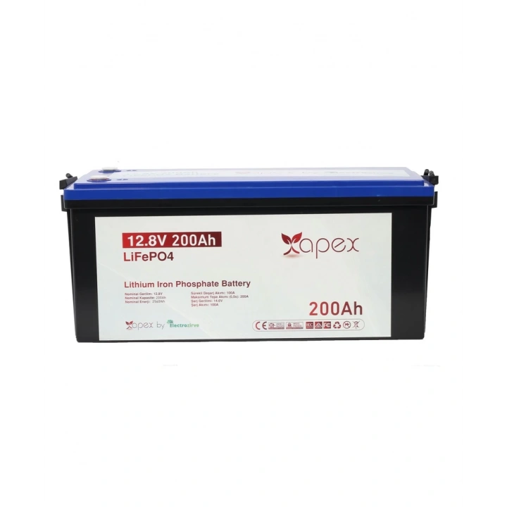 APX-YRO-BOX Apex 12.8V 200Ah Lityum (LiFePO4) Batarya