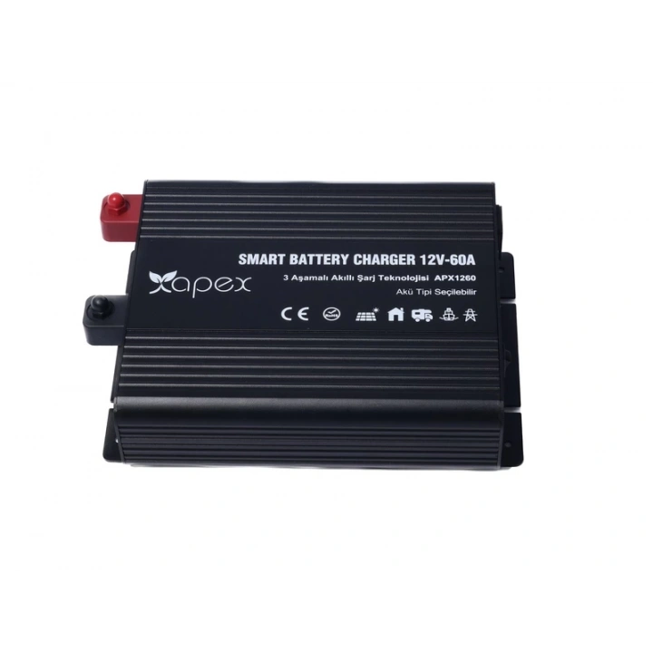 APX1260 Apex 12V 60A Smart Akü Şarj Cihazı