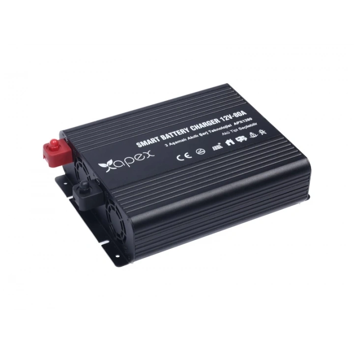 APX1280 Apex 12V 80A Smart Akü Şarj Cihazı