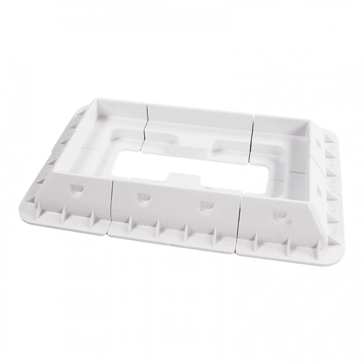GÜNEŞ PANELİ MONTAJ BRAKET SET 6 PARÇA BEYAZ