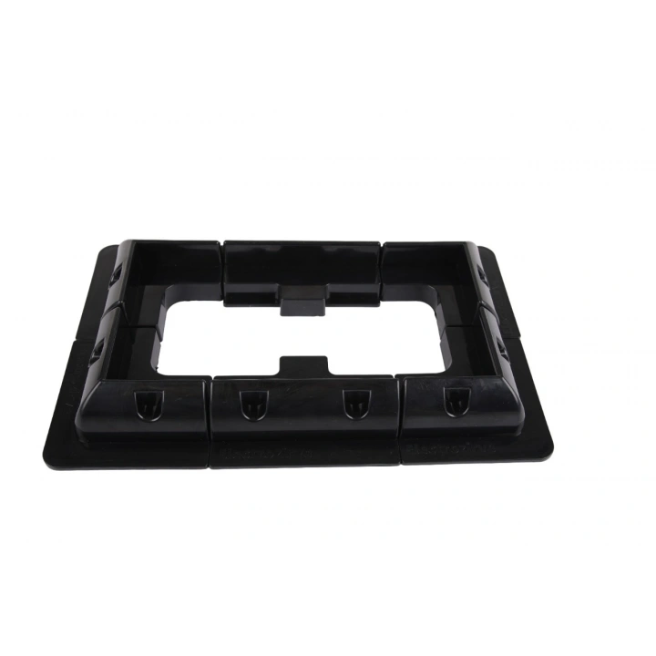 GÜNEŞ PANELİ MONTAJ BRAKET SET 6 PARÇA SİYAH
