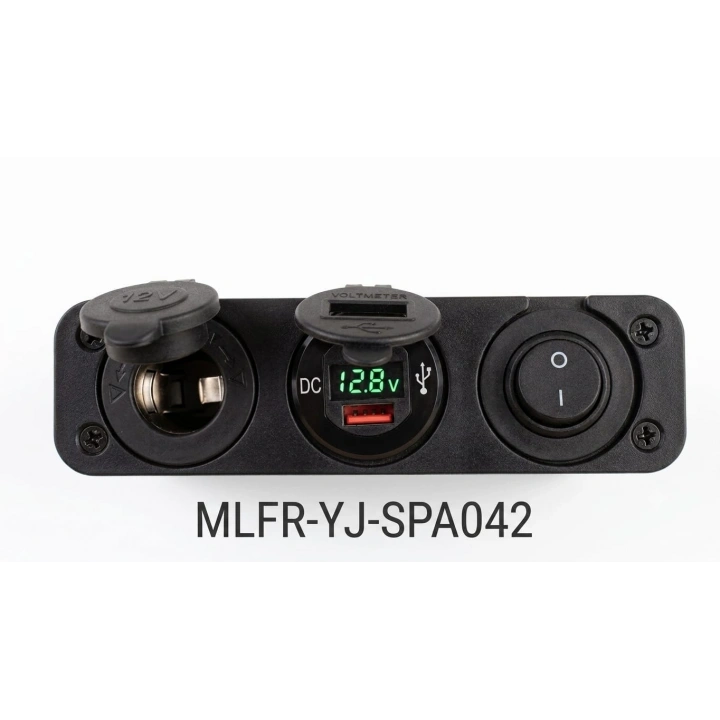 MELİFERA İKİ USB BİR ÇAKMAKLIK /ON-OFF