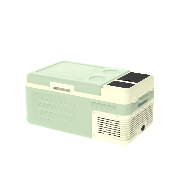 ARAÇ BUZDOLABI 16 LİTRE TEK BÖLMELİ 12V - 24V VE 220V İLE ÇALIŞABİLİR