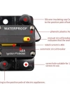 WATERPROOF 60A OTOMATİK DEVRE KESİCİ DC SİGORTA