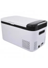 ARAÇ BUZDOLABI 20 LİTRE TEK BÖLMELİ 12V - 24V VE 220V İLE ÇALIŞABİLİR ( DOKUNMATİK EKRANLI)