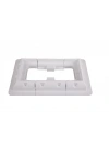 GÜNEŞ PANELİ MONTAJ BRAKET SET 6 PARÇA BEYAZ