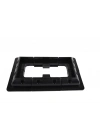 GÜNEŞ PANELİ MONTAJ BRAKET SET 6 PARÇA SİYAH