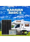 Karavan Hazır Sistem Basic-II (Çekme Karavan Güneş Enerji Paketi 220V Sistem)