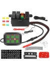 MELLİFERA 6LI RÖLELİ KARAVAN KONTROL PANELİ (STANDART)