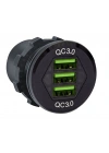 MELLİFERA ÜÇ USB TYPE-A ŞARJ CİHAZI