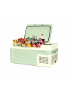 ARAÇ BUZDOLABI 16 LİTRE TEK BÖLMELİ 12V - 24V VE 220V İLE ÇALIŞABİLİR