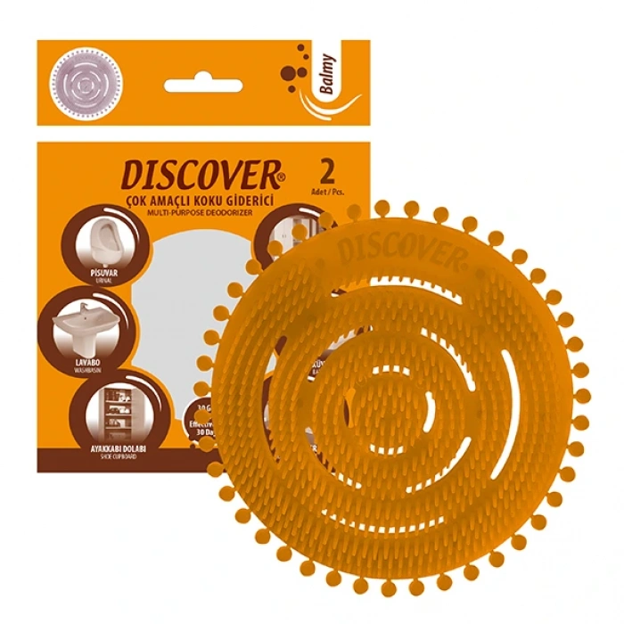 Discover Çok Amaçlı Koku Giderici Pisuvar Plastiği 2Li Balmy
