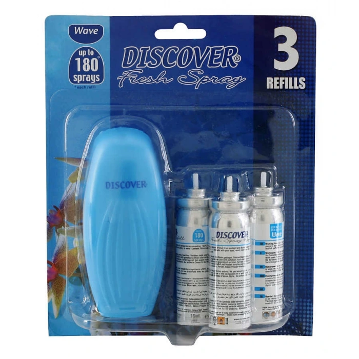 Discover Fresh Spray Set WAVE 3 YEDEKLİ