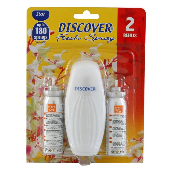 Discover Fresh Sprey Set STAR 2 YEDEKLİ
