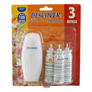 Discover Fresh Spray Set STAR 3 YEDEKLİ