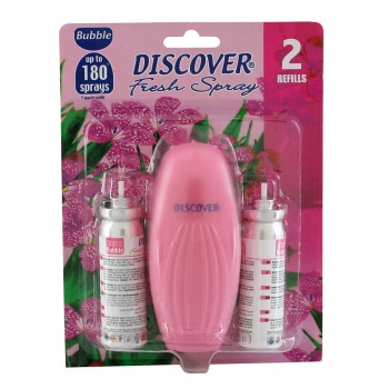 Discover Fresh Sprey Set BUBBLE 2 YEDEKLİ