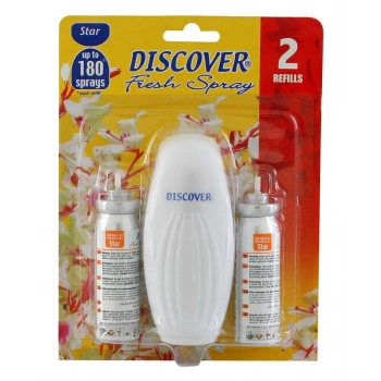 Discover Fresh Sprey Set STAR 2 YEDEKLİ