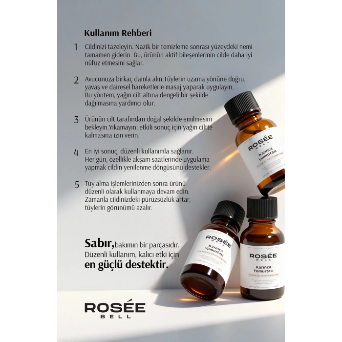 Karınca Yumurtası Yağı 30 Ml %100 Doğal – Tüy Azaltıcı, Epilasyon Sonrası Cilt Bakım Yağı