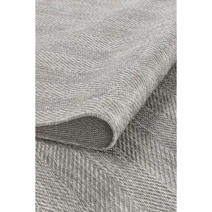 NOVA Naturel Sisal Jüt Halı Modern Hasır Kilim Oturma Odası Salon Mutfak Balkon Yolluk Halısı Gri