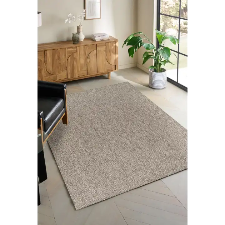 NOVA Naturel Sisal Jüt Halı Modern Hasır Kilim Oturma Odası Salon Mutfak Balkon Yolluk Halısı Bej