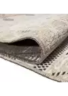 PALERMO 6813 Bej Çift Taraflı Yıkanabilir Dokuma Kolay Temizlenir Halı Kilim