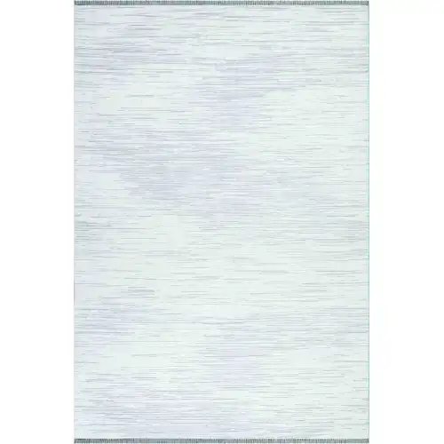 KİLİMİSTA MİLANO ML109 Krem Leke Tutmaz Antialerjik Yıkanılabilir Dokuma Dekoratif Halı Kilim