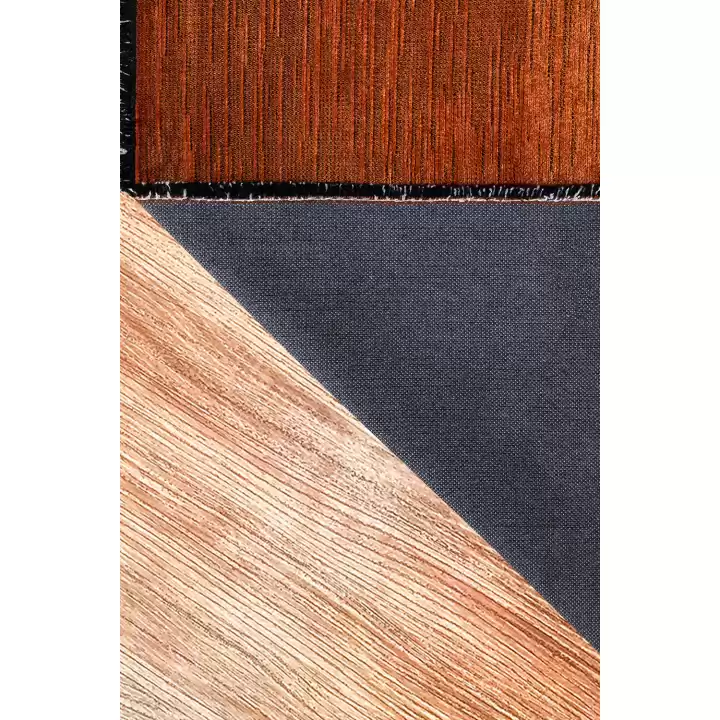 KİLİMİSTA MİLANO ML107 Kiremit Leke Tutmaz Antialerjik Yıkanılabilir Dokuma Dekoratif Halı Kilim