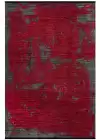 ARTE 2603A Kırmızı Yıkanabilir Modern Şönil Dokuma Dekoratif Halı Kilim