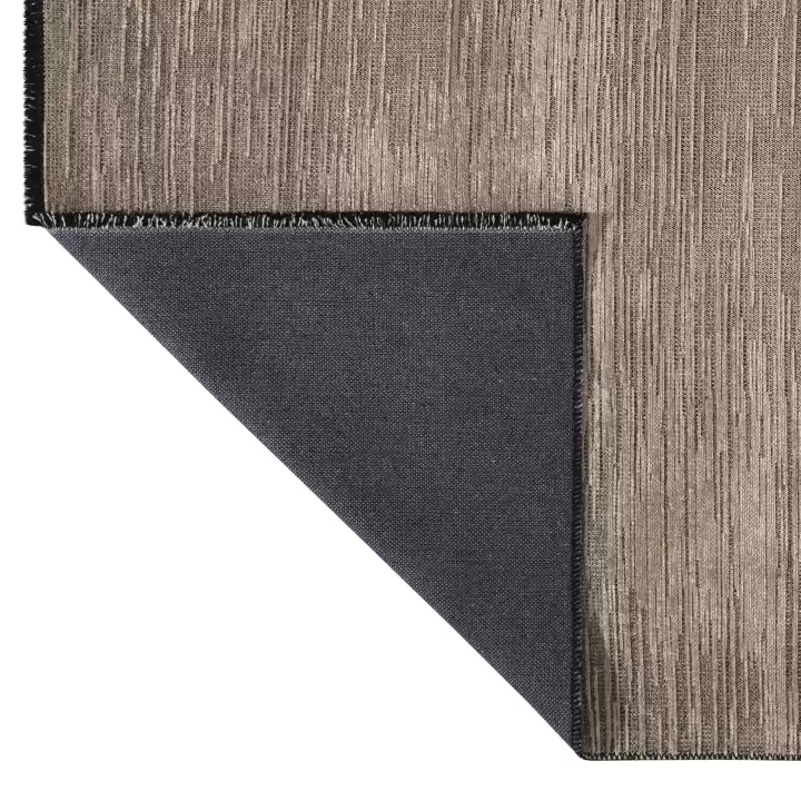 MİLANO ML108 Bej Leke Tutmaz Antialerjik Yıkanılabilir Dokuma Dekoratif Halı Kilim Yolluk