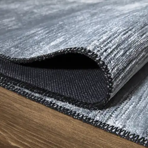 MİLANO ML102 Gri Leke Tutmaz Antialerjik Yıkanılabilir Dokuma Dekoratif Halı Kilim Yolluk