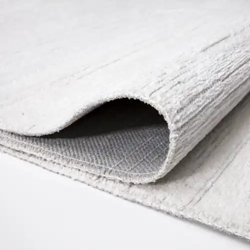 MİLANO ML109 Krem Leke Tutmaz Antialerjik Yıkanılabilir Dokuma Dekoratif Halı Kilim Yolluk