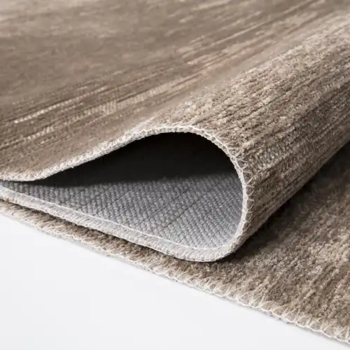 MİLANO ML110 Açık Bej Leke Tutmaz Antialerjik Yıkanılabilir Dokuma Dekoratif Halı Kilim Yolluk