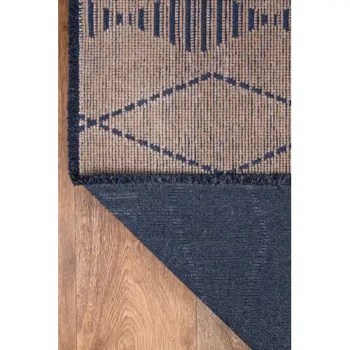 TROY Yıkanabilir Kaydırmaz, Pamuk Dokuma, Premium Kalite Salon&mutfak&yemek Odası Kilimi TY106-Bej