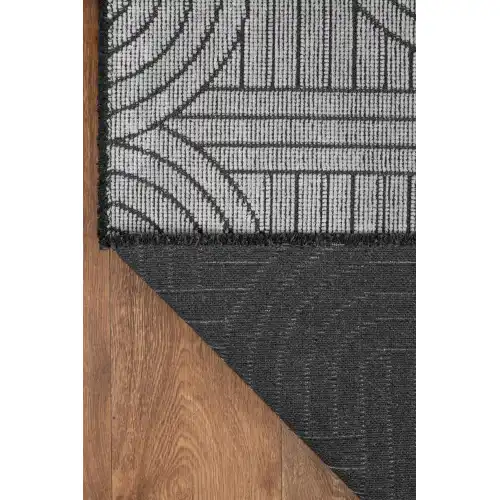 TROY Yıkanabilir Kaydırmaz, Pamuk Dokuma, Premium Kalite Salon&mutfak&yemek Odası Kilimi TY112-A.Gri