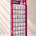 Kabartmalı Sticker Standlı Satış Paketi 900 Adet