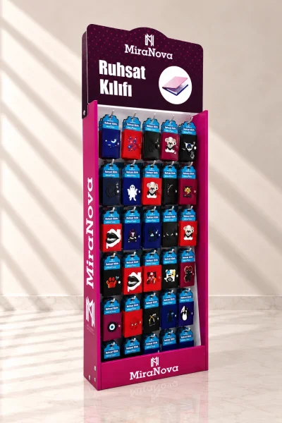 Ruhsat Kılıfı Standlı Satış Paketi 280 Adet
