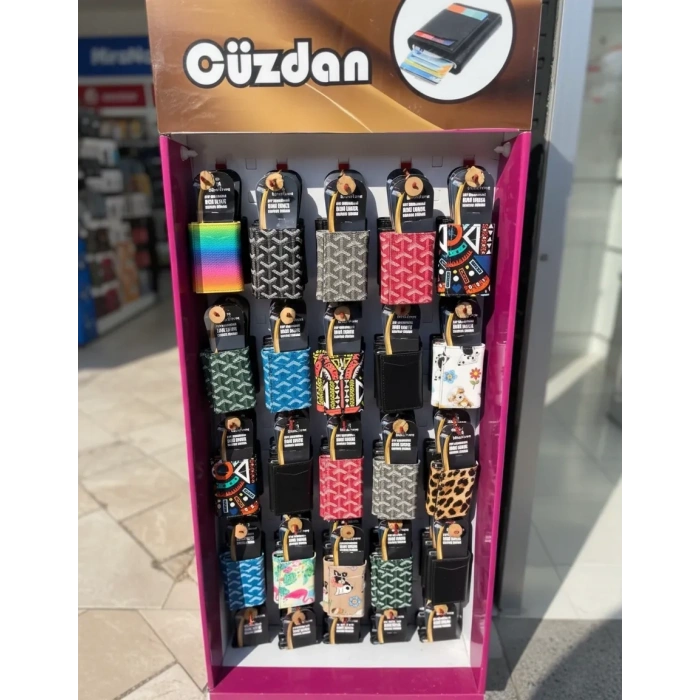 Cüzdan Standlı Satış Paketi 135 Adet