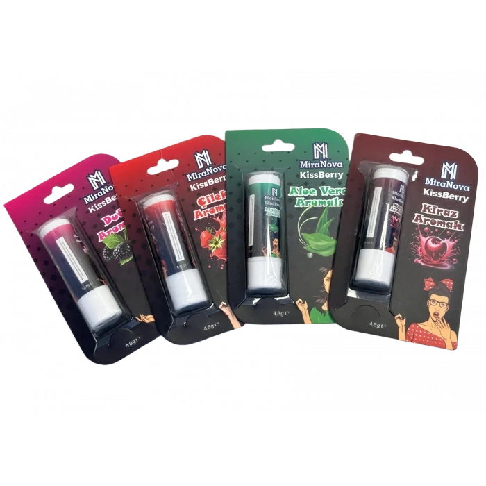 Kiss Berry Dudak Balmı Standlı Satış Paketi 32 Adet