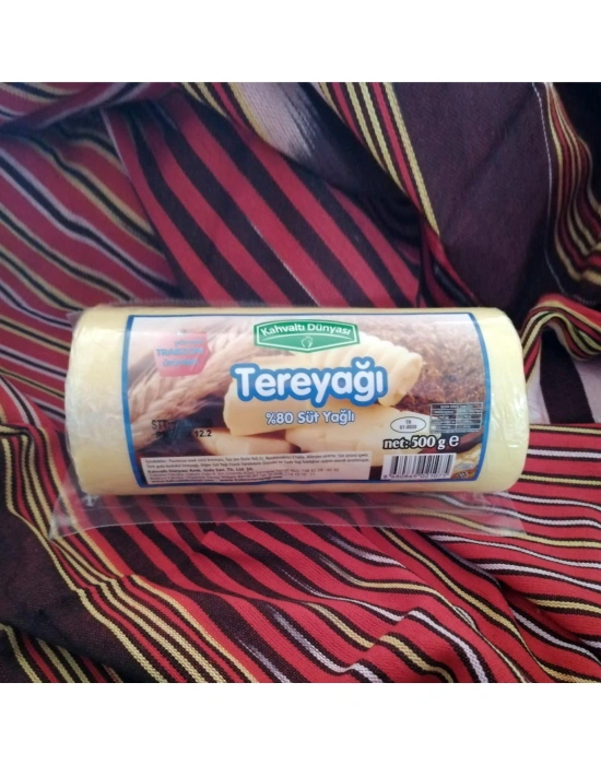 Kahvaltı Dünyası Yayık Tereyağı (Rulo)(500 GR)