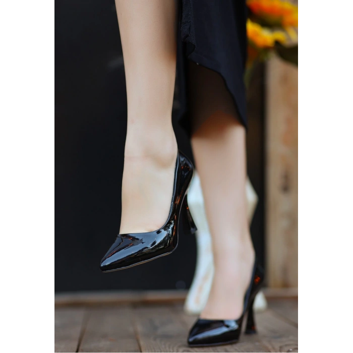 Ulba Bej Rugan Stiletto Ayakkabı