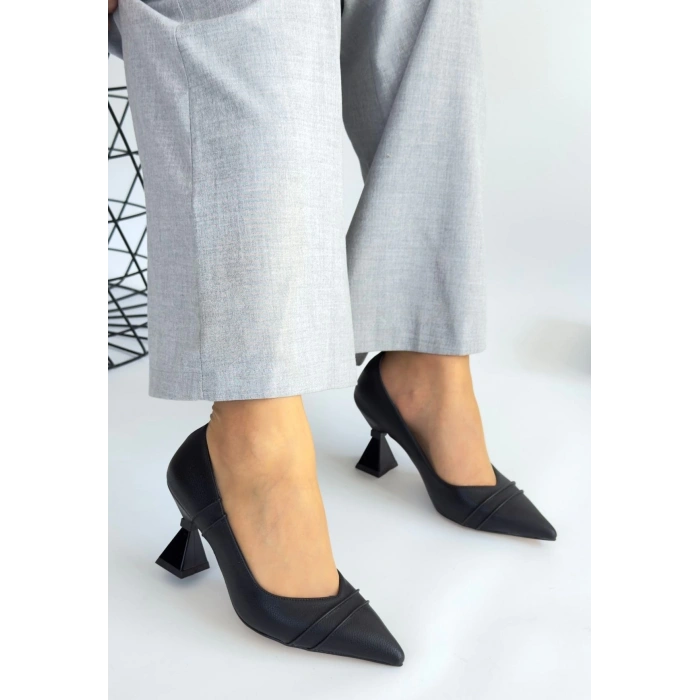 Wande Bej Cilt Topuklu Ayakkabı