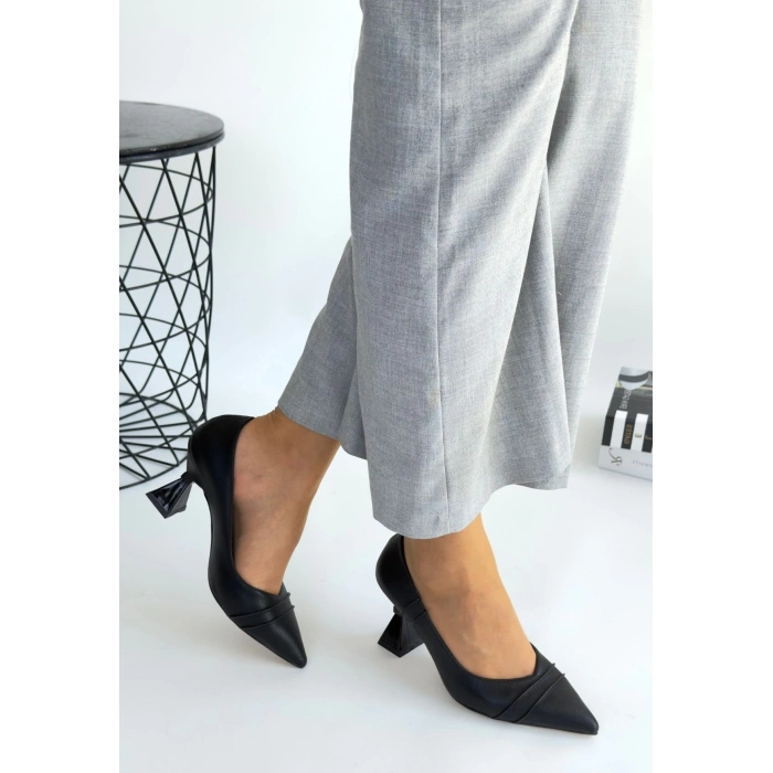 Wande Bej Cilt Topuklu Ayakkabı